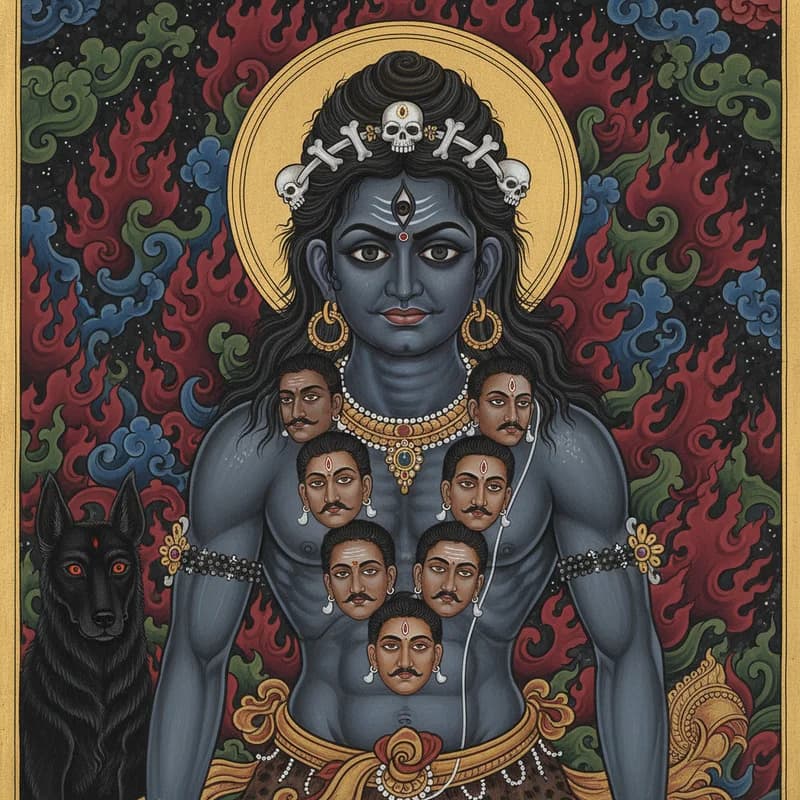 Portrait of Bhairava
