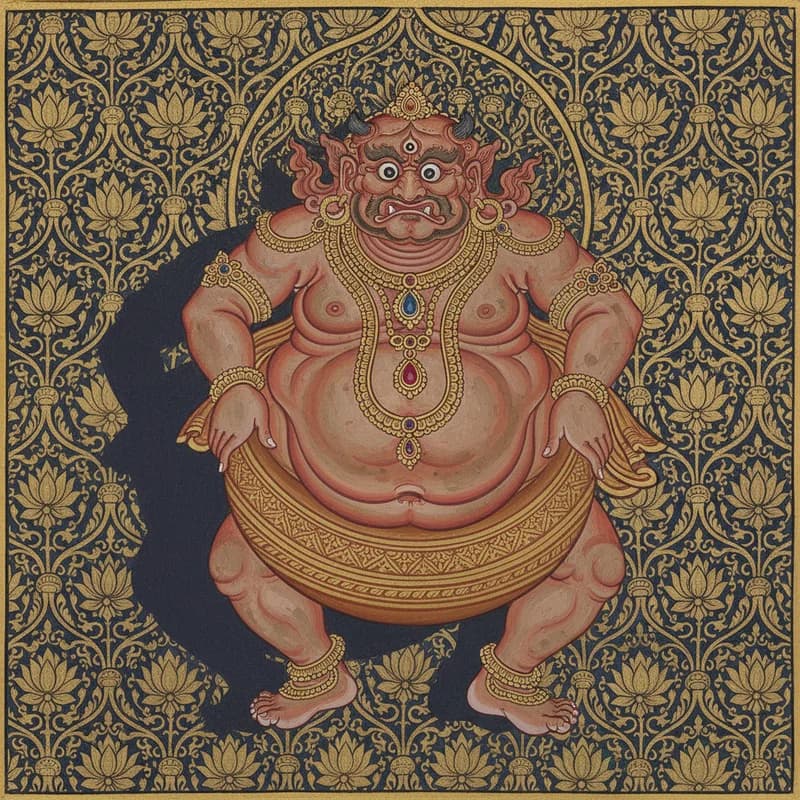 Portrait of Kumbhanda