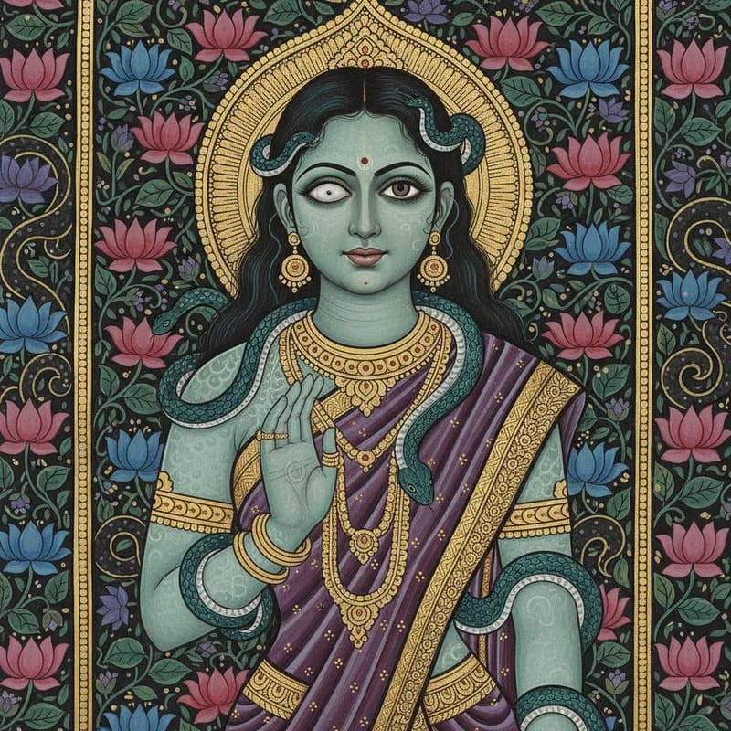 Portrait of Manasa