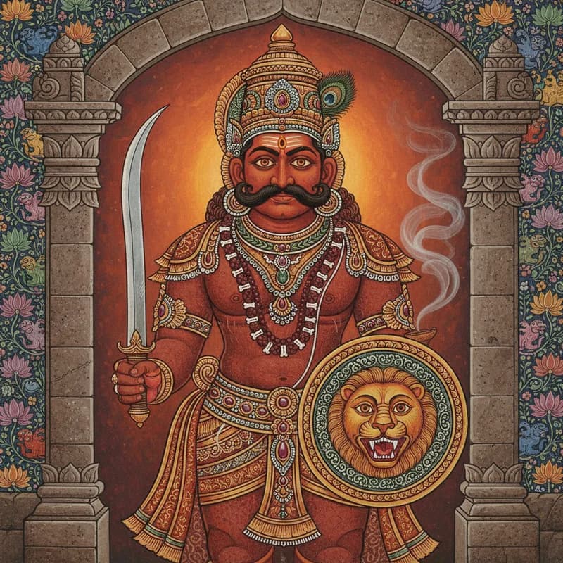Portrait of Muthuchami